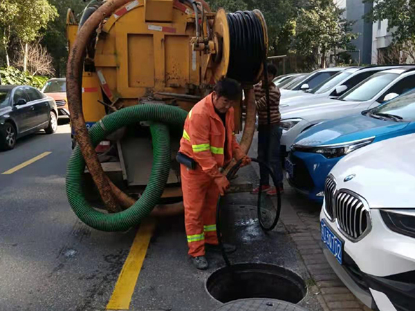 蓬安排污管道清淤